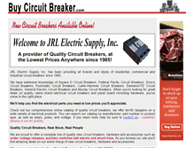 Tablet Screenshot of buycircuitbreaker.com